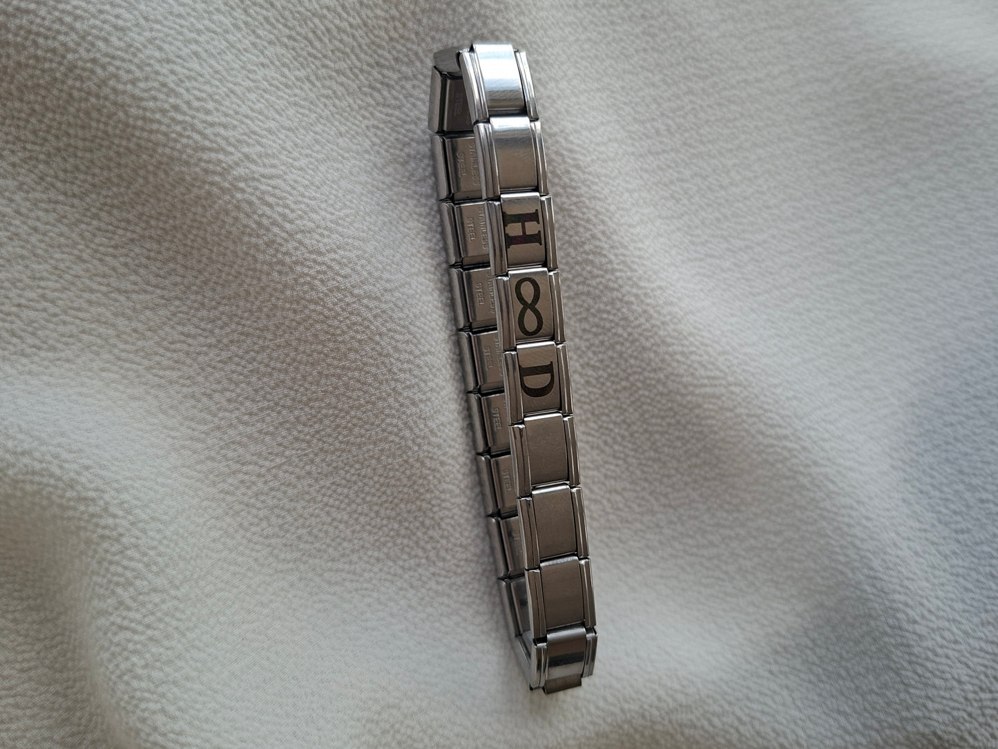 Çelik İtalyan Charm Bileklik