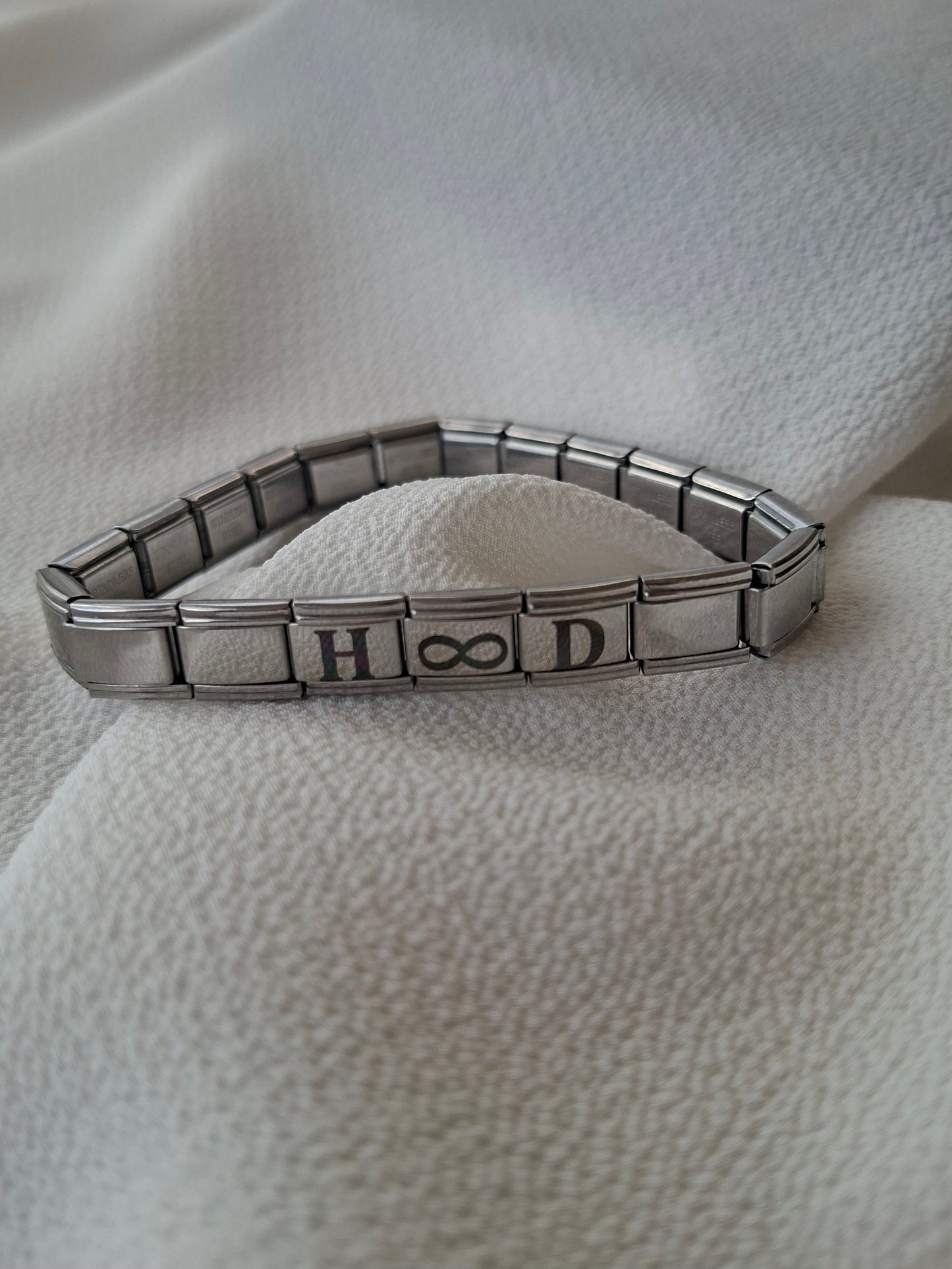 Çelik İtalyan Charm Bileklik